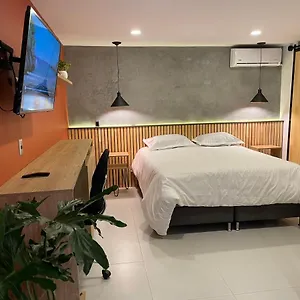  Apartamento Agradable Y Moderno Aparta Estudio Con Aire Acondicionado
